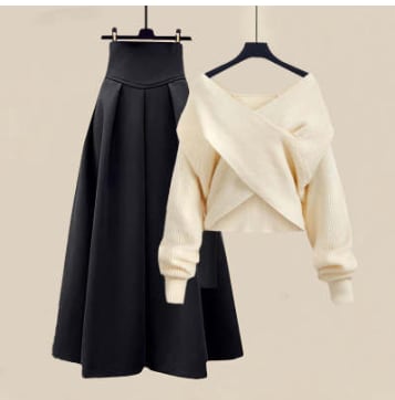 Autumn And Winter Western Style Fried Street Suit Women view 2