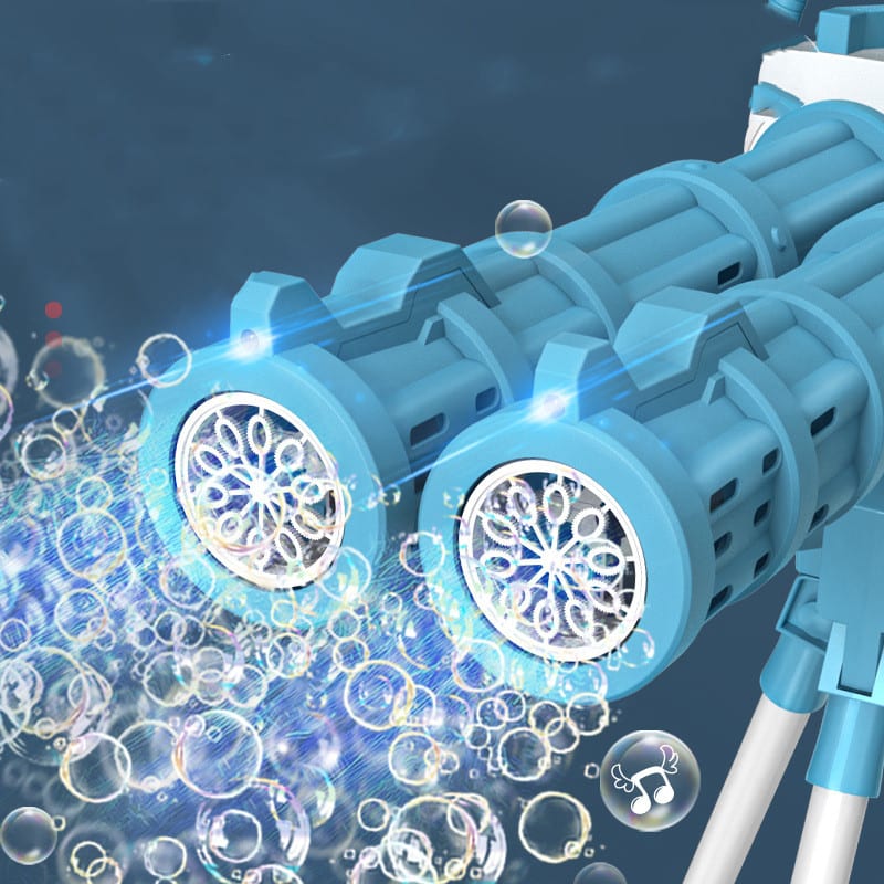 Super Big Double-Tube Bubble Gun Machine Outdoor Blowing Soap Bubble Maker Toy Automatic Water Toy For Children Birthday Party view 15