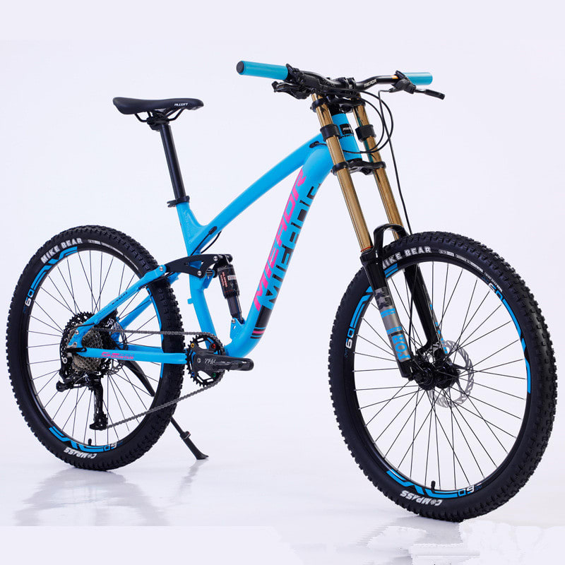 Aluminum Alloy Soft Tail Oil Brake Damping Mountain Bike Bicyc view 5