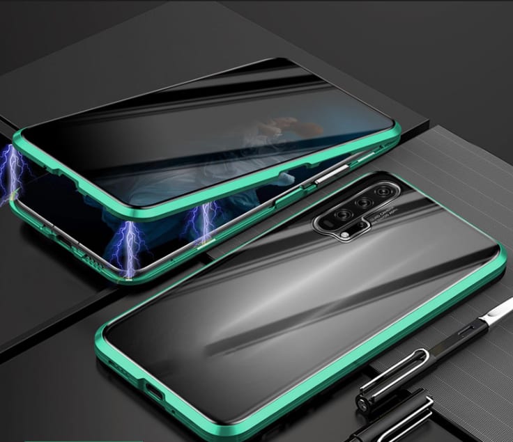Phone Case Anti-peep Magnetic Protective Shell Magnetic Privacy Glass Case For Phone view 38