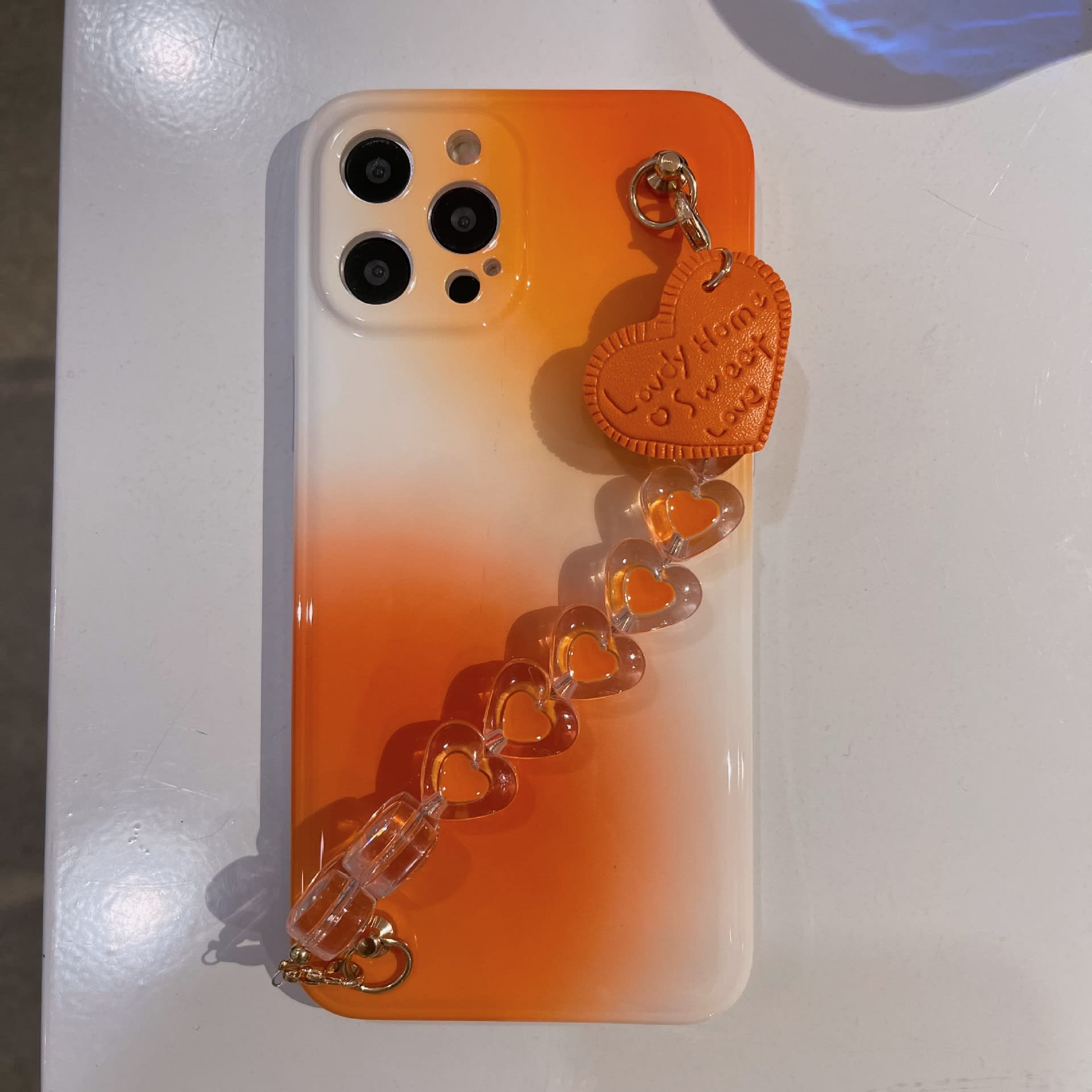 Hot Girl Love Wrist Chain Phone Case view 4