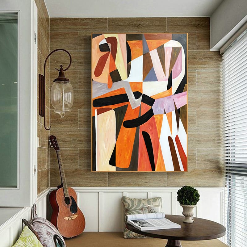 Oil Painting Hand Painted Abstract Hallway Decorative view 3