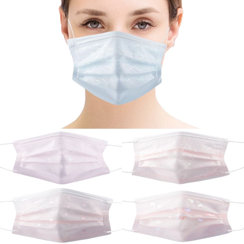 Four Layer Symphony Screen Printing Disposable Mask view 5