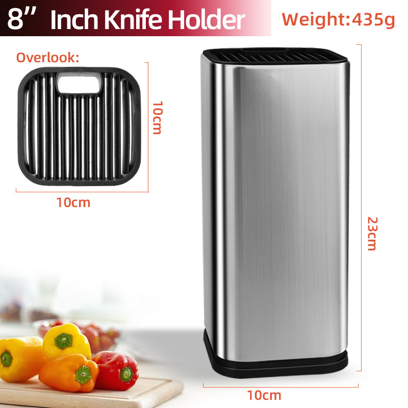 Drainable Knife Chopping Board Holder Size Chopper Holder view 4