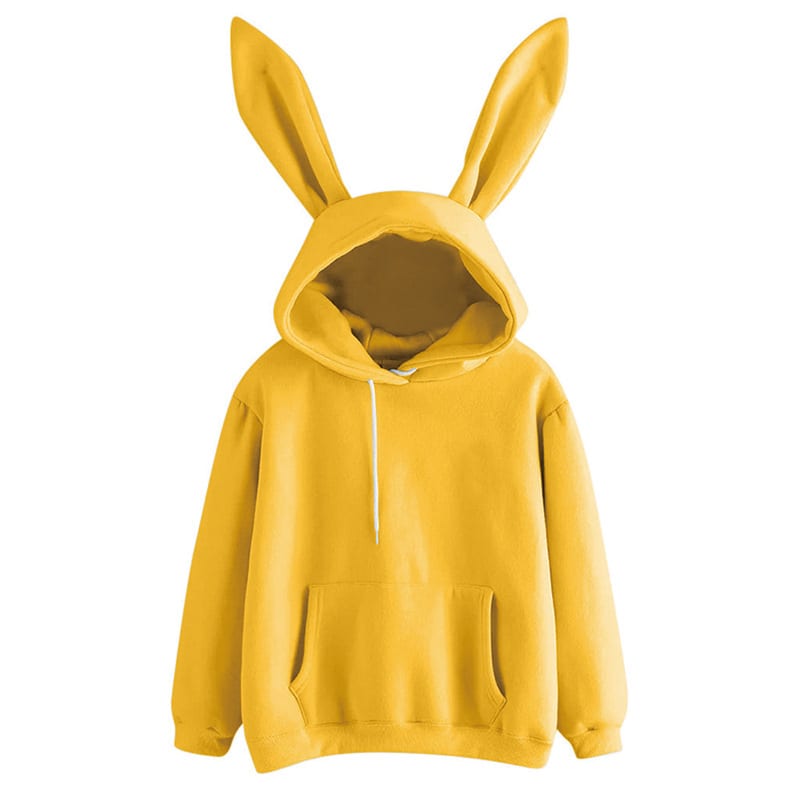 Harajuku Guardian Hooded Rabbit Sweatshirt view 6