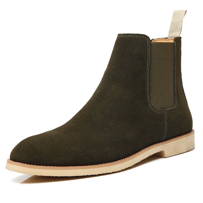 Boots Men's Leather Autumn And Winter Men's Boots Pointed Toe view 6