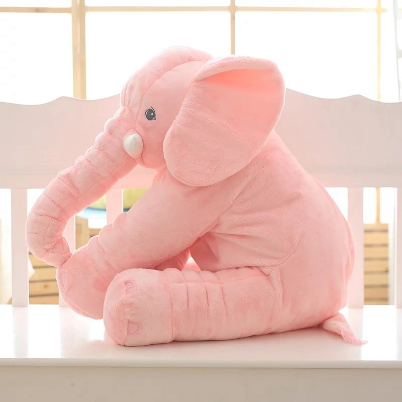 Soft Comfort Elephant Plush Toy  Accompany Sleeping Baby Sleep Child Pillow Leather Shell view 7