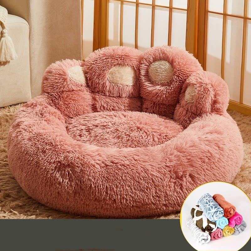 Kennel Warm Medium Large Dog Corgi Golden Retriever Bed Fleece-lined Sofa Mattress view 20