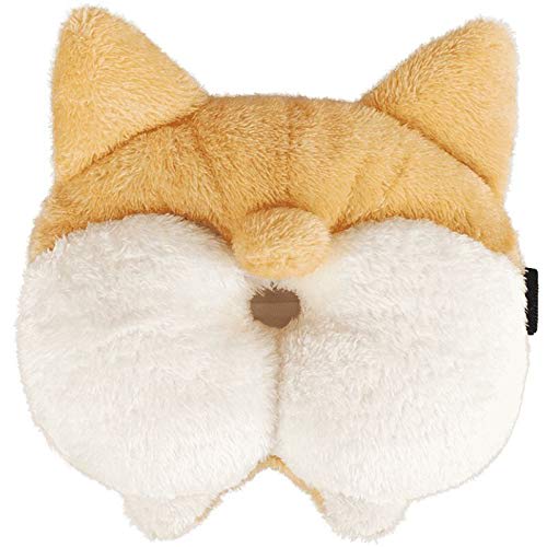 Tissue Box Cover Soft Adorable Corgi Butt Shaped Creative Storage Bag Hanging Pouch Tissue Box Wrapper For Car Home view 3