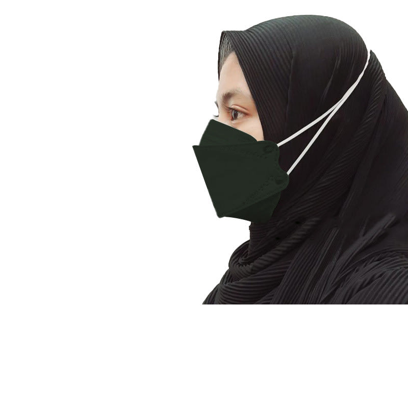 Filter Masker Korea KF94 Hijab Headloop 10pcs 4D Adult Mask view 12