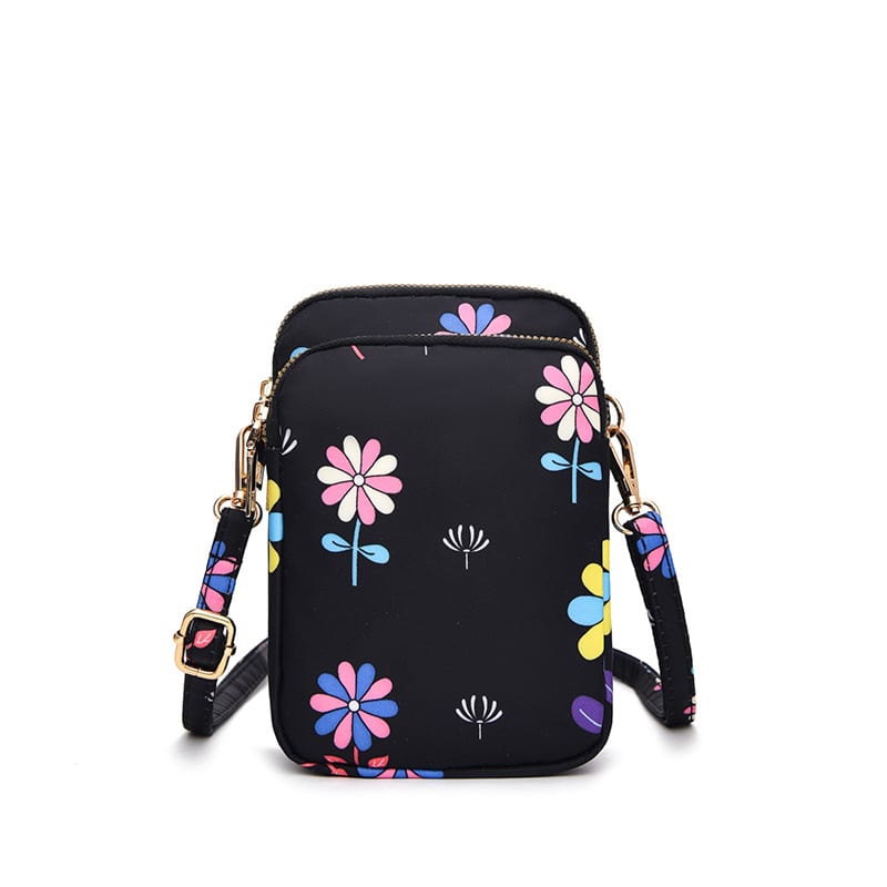 Small Shoulder Bags 3 Layers Of Pockets Mobile Phone Bag Outdoor Daily Crossbody Bag view 5