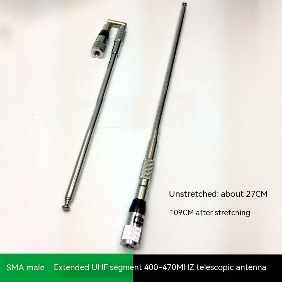 Lengthened Folding Telescopic Antenna Handheld Transceiver Aviation Frequency view 9