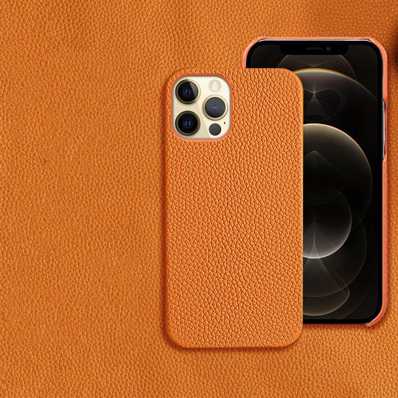 Genuine Leather Protective Case Shatterproof Mobile Phone Case view 6