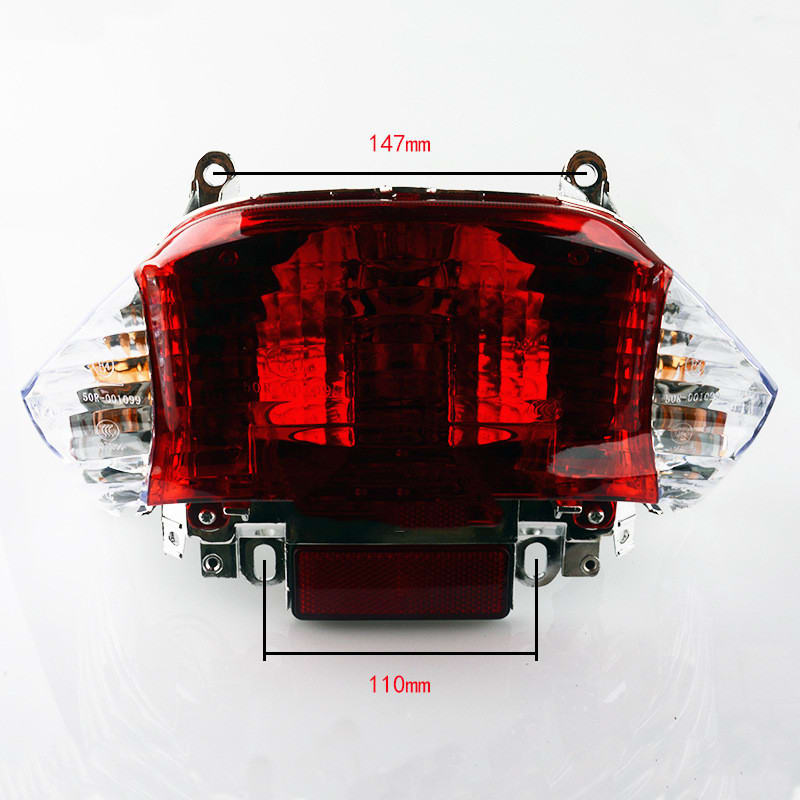Motorcycle Guangyang 50 Tail Light Kobayashi Hai 50 Tail Light Xiao Guanyang 50 Light Rear Turn Signal Tail Light view 5