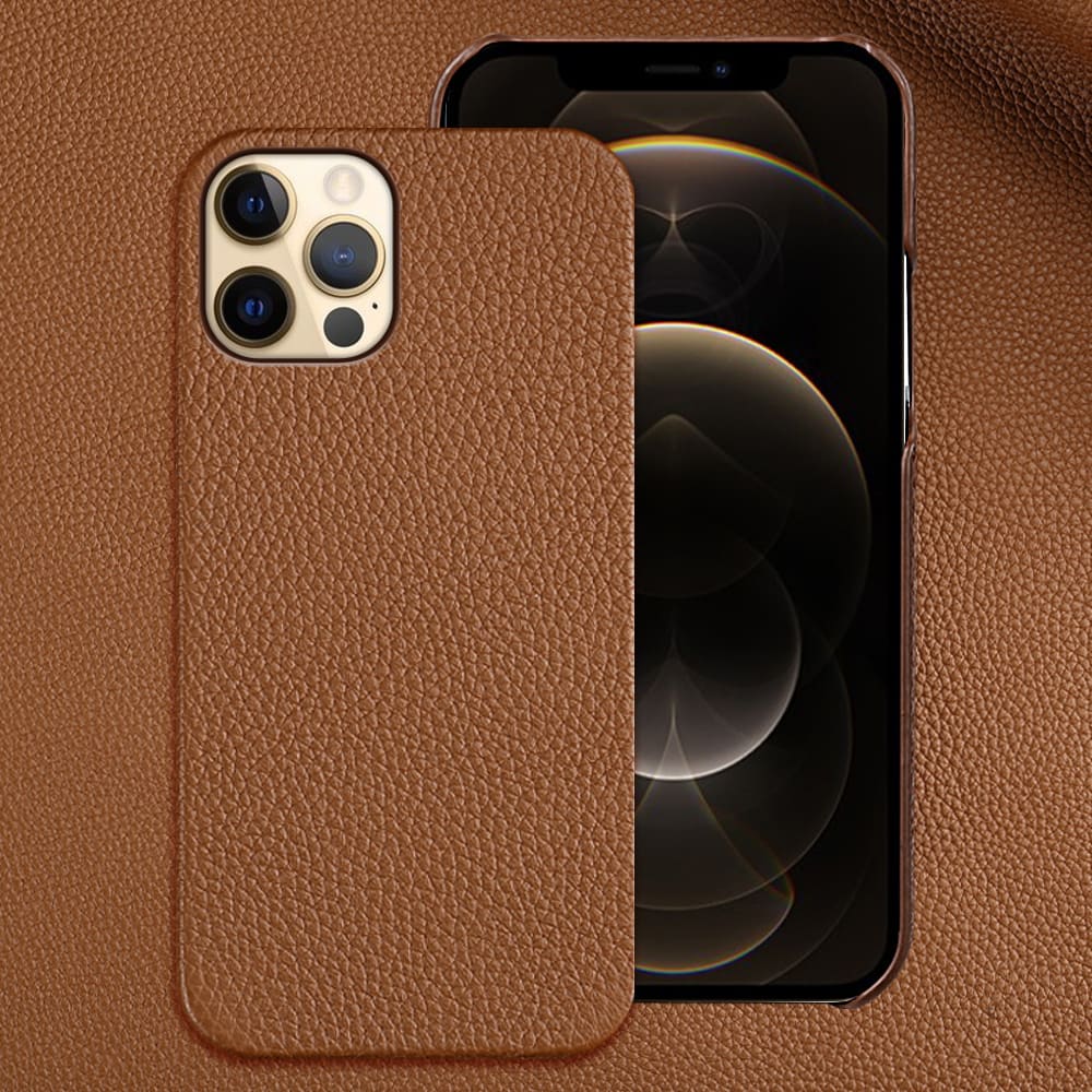 Genuine Leather Protective Case Shatterproof Mobile Phone Case view 2
