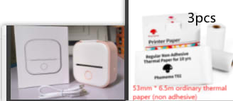 Portable Mini Thermal Label Printer Home Photo Printer Student Wrong Question Printer Bluetooth-compatible Mini Label Printer Price Tag view 14
