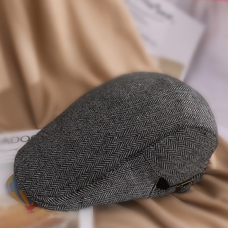 Autumn And Winter Woolen Mens And Womens Beret Caps view 5