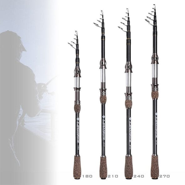 Carbon Telescopic Rod Sea Rod Fishing Tackle view 4
