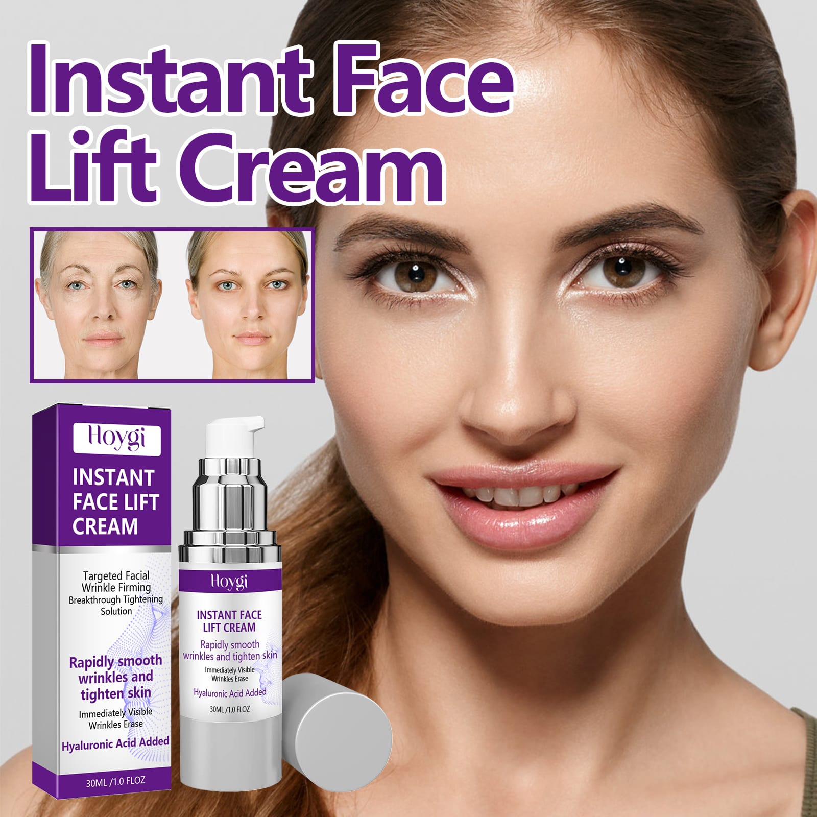 Hoygi Facial Lift & Firming Cream Lightens The Appearance Of Fine Lines And Wrinkles With A Gentle Hydrating And Moisturizing Cream view 5