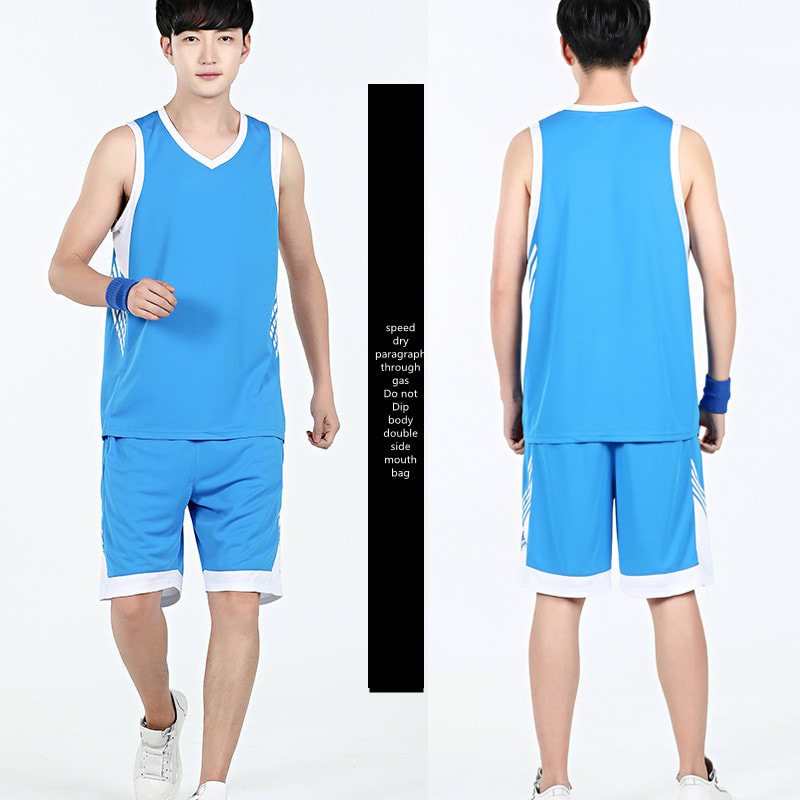 Basketball Sports Suit Men's Summer Casual Wear Sleeveless Thin Vest Running Suit Shorts Sportswear view 14