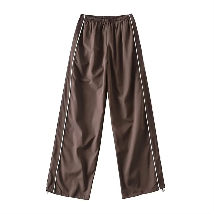 Women's Drawstring Striped Quick-drying Casual Pants view 8