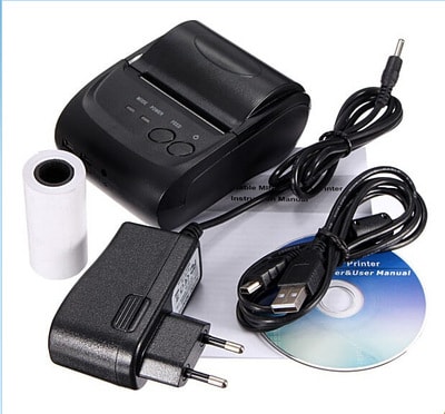 Portable Bluetooth printer view 1