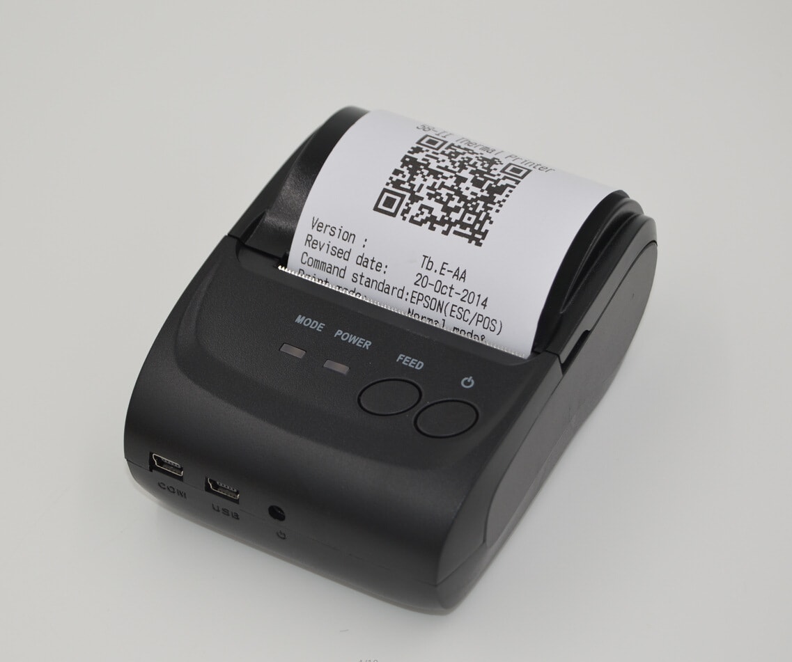 Portable Bluetooth printer view 2