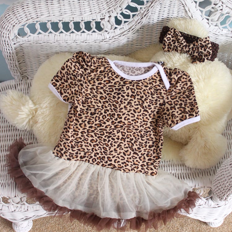 The Newest Baby In Summer, 0-12 Months Cartoon Pattern, Lovely Ha Dress, Climbing Dress view 4