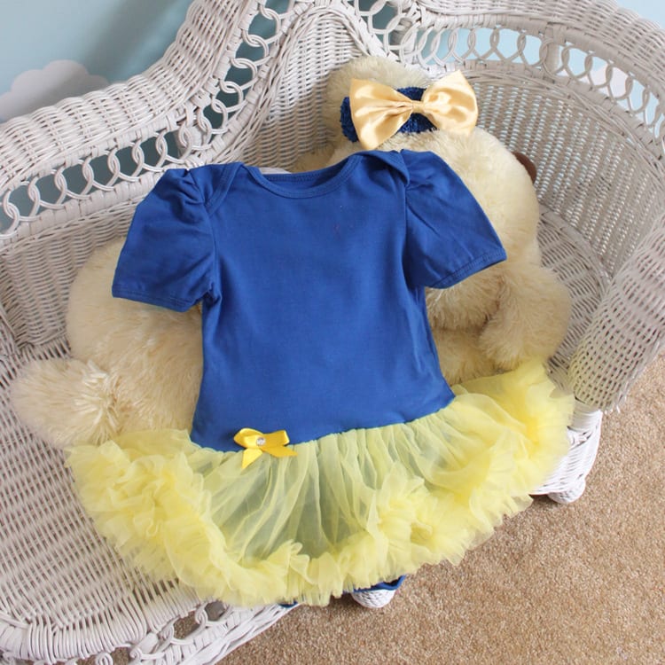 The Newest Baby In Summer, 0-12 Months Cartoon Pattern, Lovely Ha Dress, Climbing Dress view 6