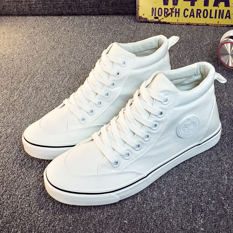 Manufacturers selling canvas casual shoes black shoes shoes lazy Korean students all-match shoes view 5
