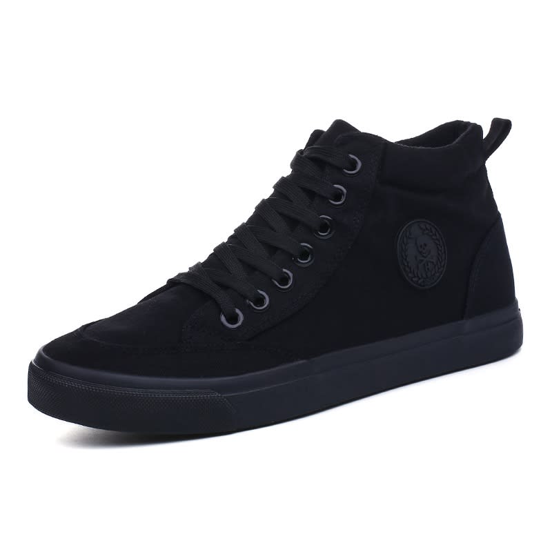 Manufacturers selling canvas casual shoes black shoes shoes lazy Korean students all-match shoes view 4