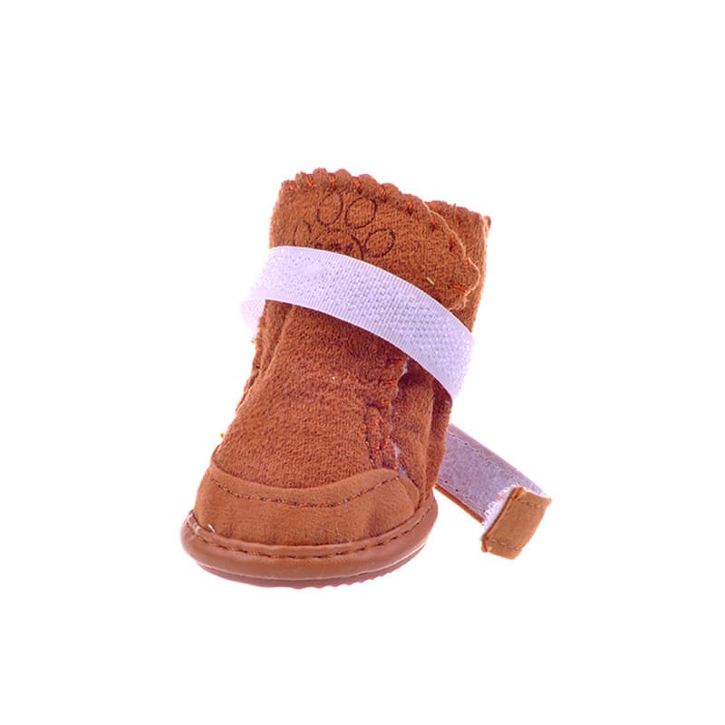Promotion lamb footprints VIP small dogs warm shoes shoes Bichon puppy pet snow boots shoes view 3