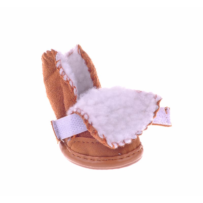 Promotion lamb footprints VIP small dogs warm shoes shoes Bichon puppy pet snow boots shoes view 4
