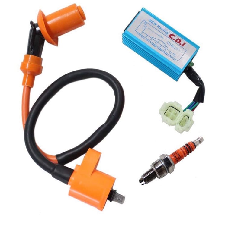 Multi-angle ignition spark plug view 1
