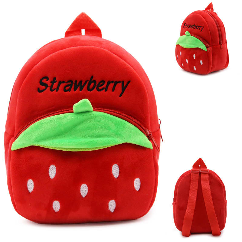 Children baby baby baby backpack backpack backpack young strawberry nursery aliexpress foreign trade Taobao view 7