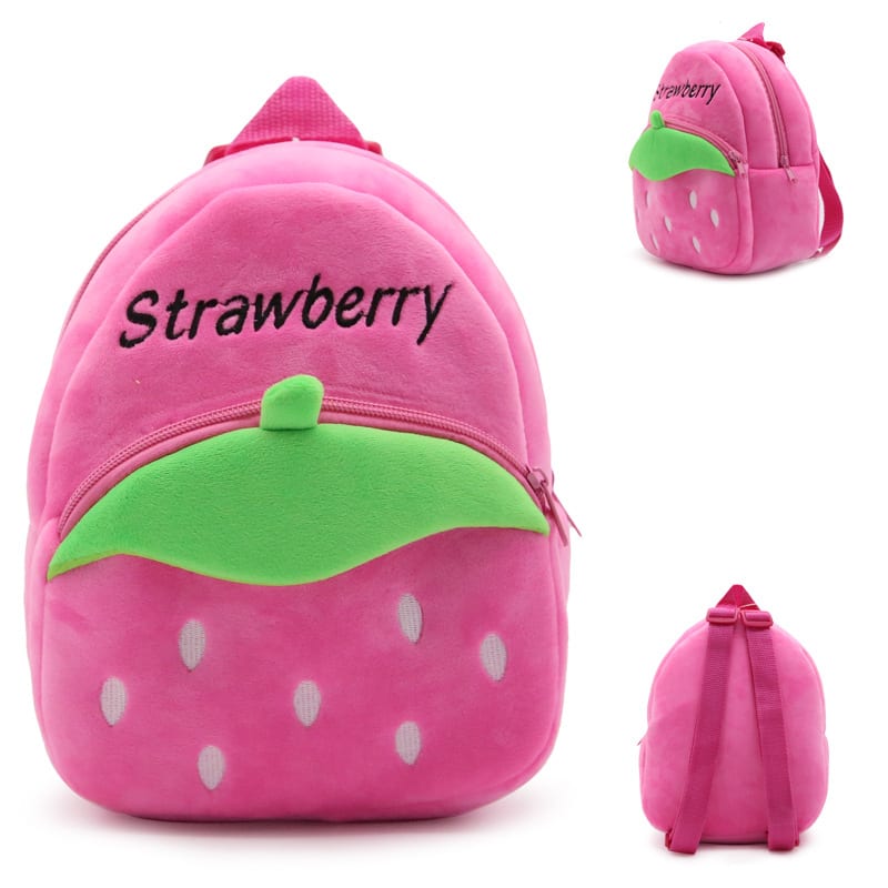 Children baby baby baby backpack backpack backpack young strawberry nursery aliexpress foreign trade Taobao view 6