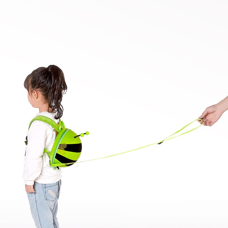 Supercute preschool children anti loss book bag small bee shoulder bag pack mini one generation view 8