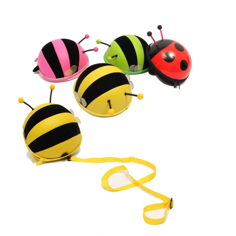 Supercute preschool children anti loss book bag small bee shoulder bag pack mini one generation view 6