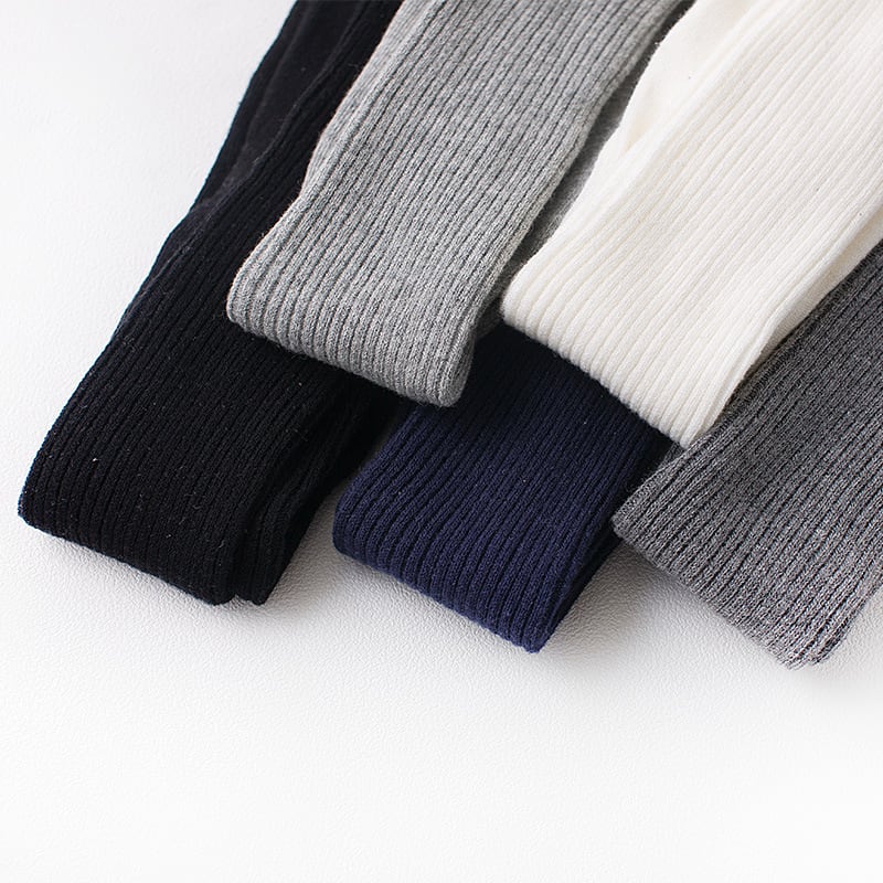 Thin vertical stripes cotton children's leggings view 3