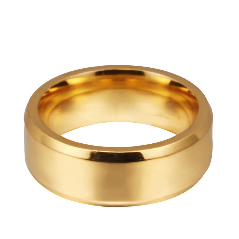 8mm titanium ring view 2