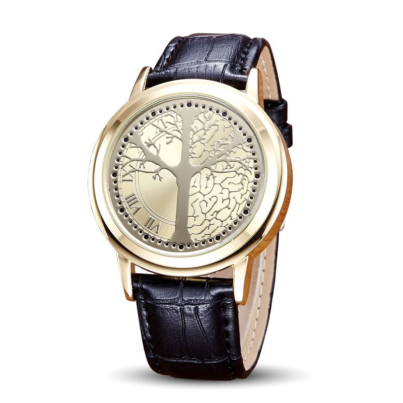 Creative new trend led touch screen watch belt creative touch table students male and female lovers real skin waterproof noctilucent view 8