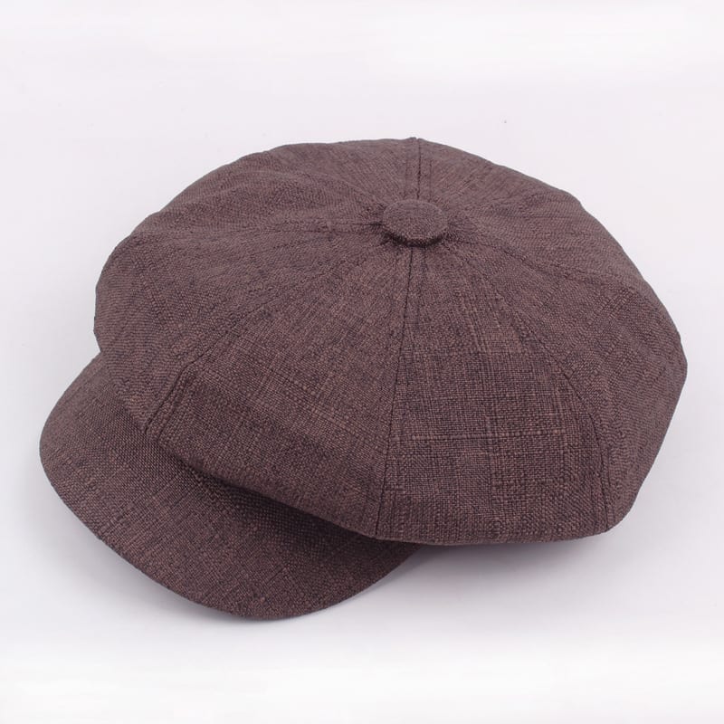 Autumn And Winter Cotton Hat Man Octagonal Korean Monochrome Outdoor Sunshade Wholesale Beret Lady Painter view 1