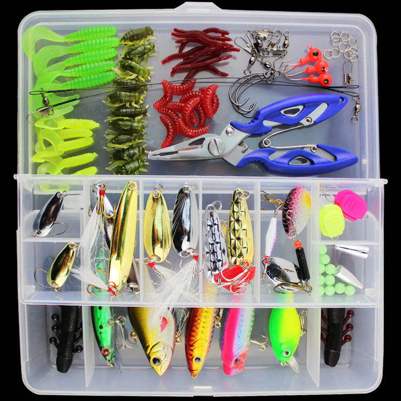 Direct manufacturers and lures 101 multifunctional swimming fishing bait bait bait for cross-border suit view 4
