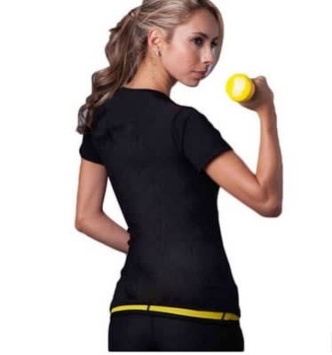 Women's Neoprene Weight Loss T-shirt view 1
