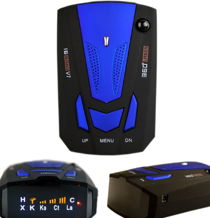 Electronic Dog V7 English And Russian Vehicle-mounted  Speed Measurement Vehicle Mobile Speed Measurement Detector view 2