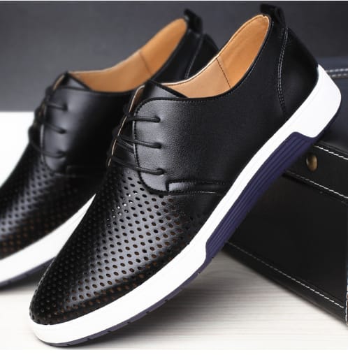 Leather Shoes Men's Business Formal Workwear Shoes Black Trendy Soft Shoes view 11