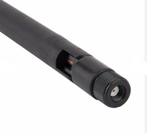 Wifi 2.4Ghz 5dB wireless intensifier has flexible rubber with Sma male connector. view 4