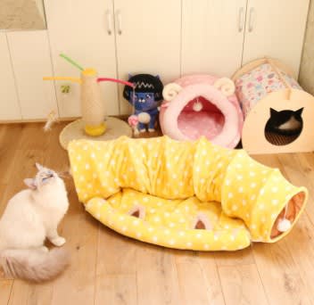 Drop ShippingJouets Vente Chaude Tunnel Chat Tunnel Chaton Chiot Pet Fournitures view 2