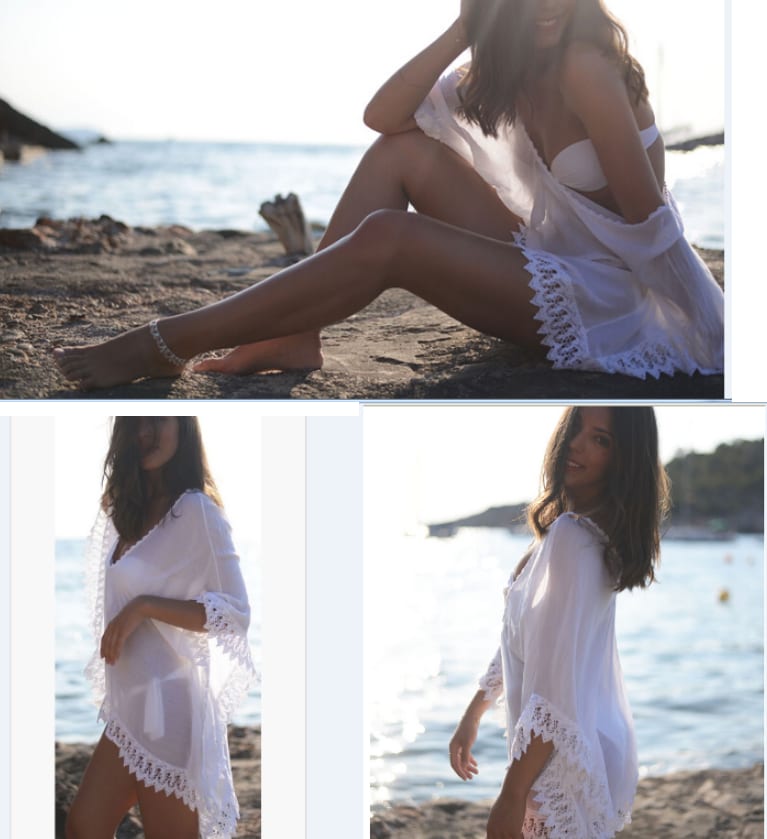 Tasselled Beach Coverup view 3