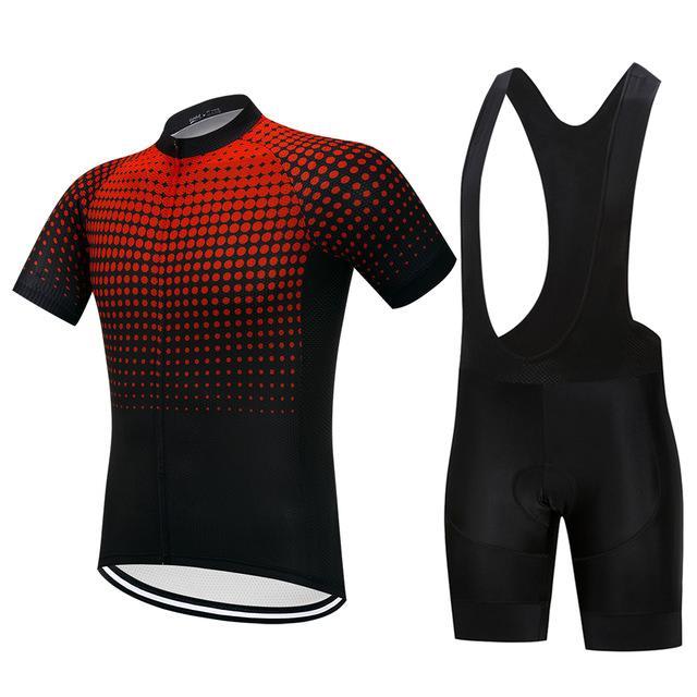 Cycling Set - RedDots view 1